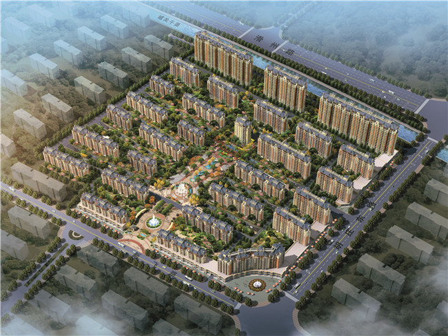 河南滑縣金地日昱城效果圖